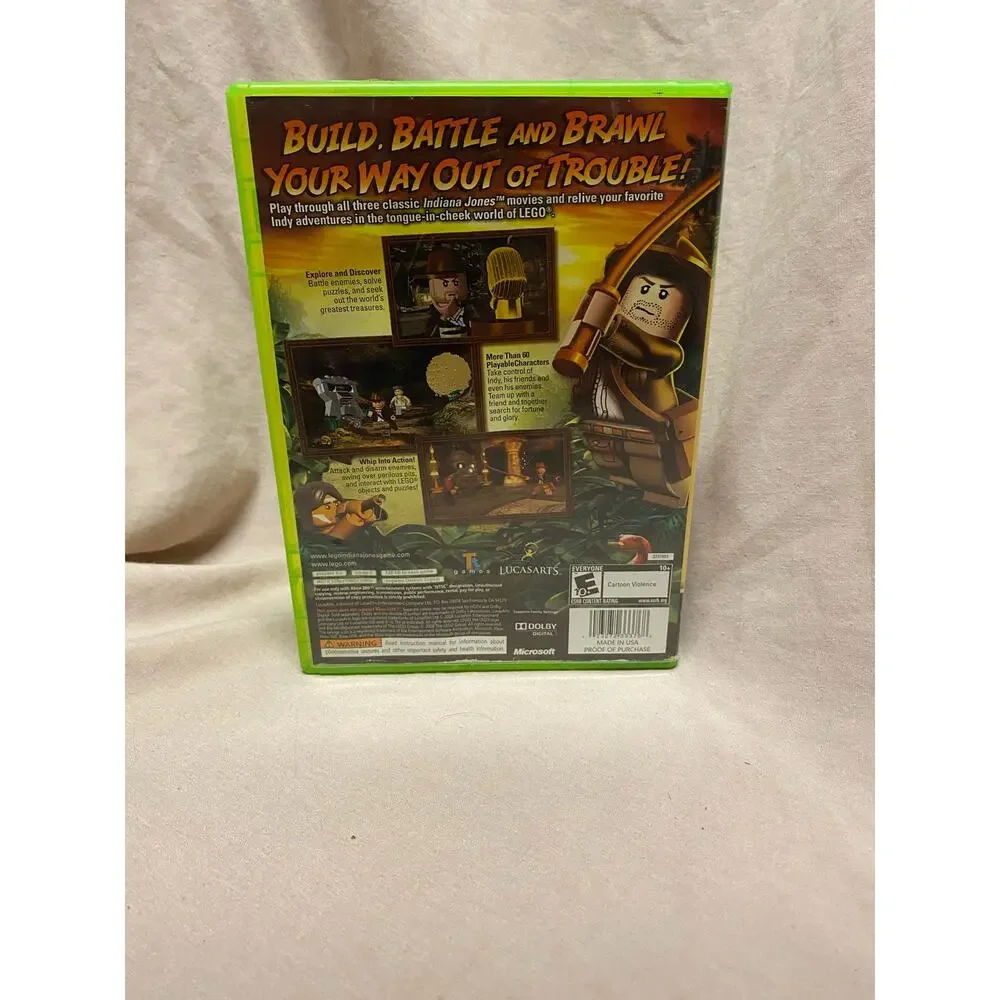 Lego Indiana Jones: The Original Adventures - (Microsoft Xbox 360)